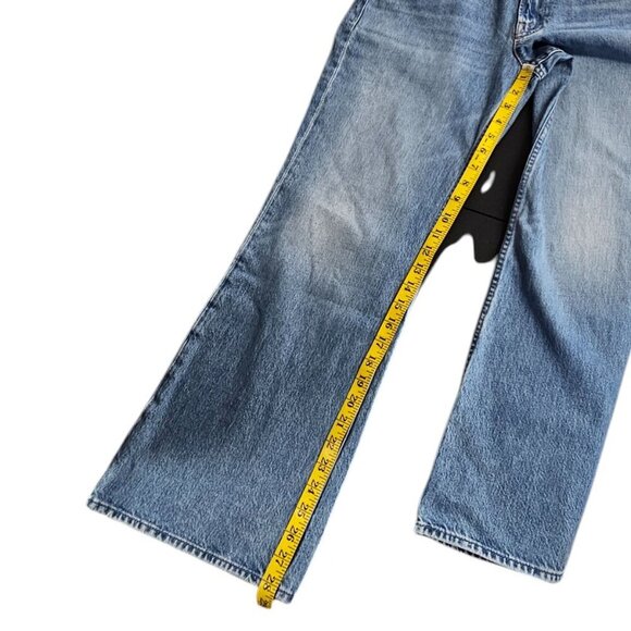 MOTHER Superior Womens The Bookie Flood Jeans, Deans List, High Rise, Boot, 31 - Picture 6 of 13